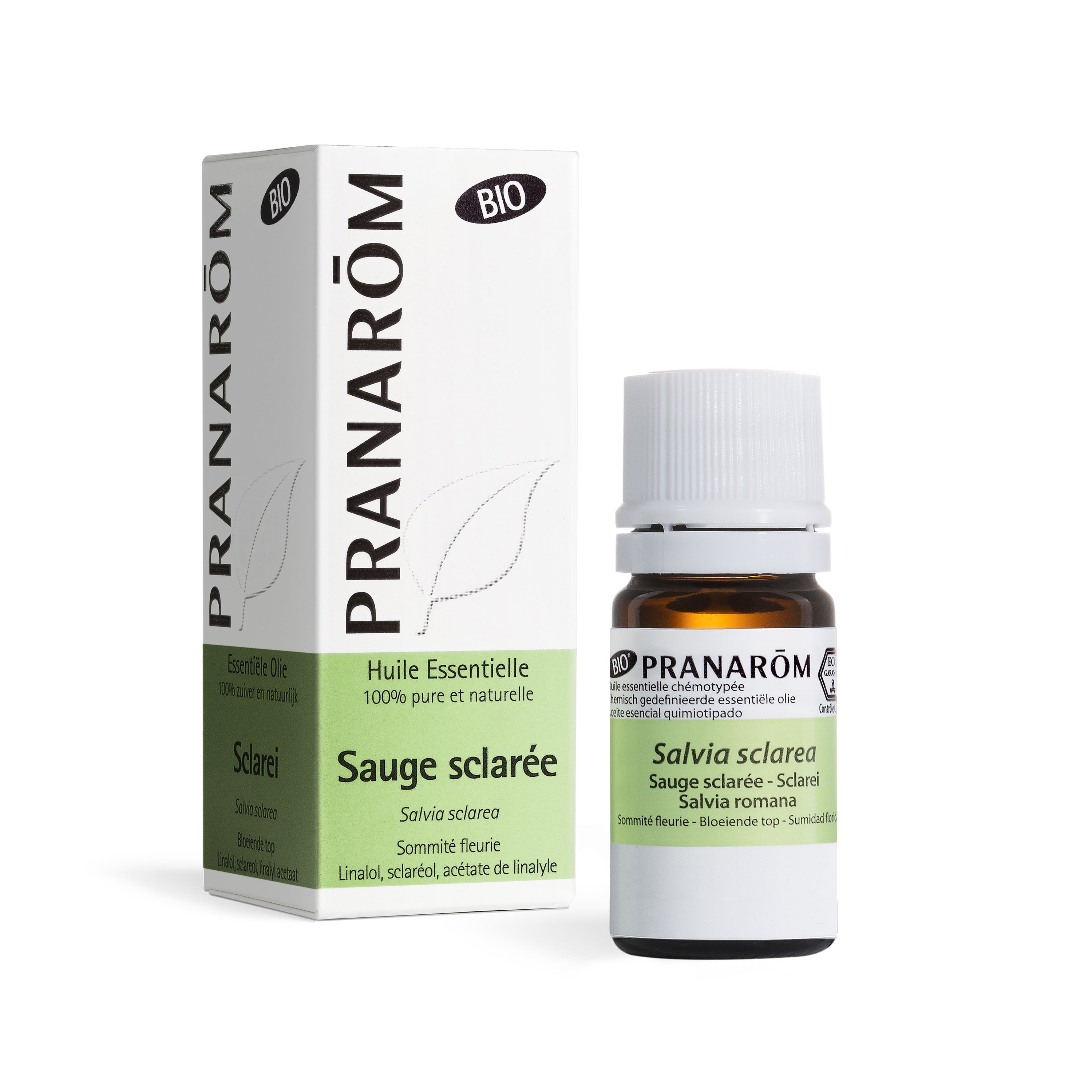 Pranarôm Huile essentielle de Sauge sclarée BIO 5 ml
