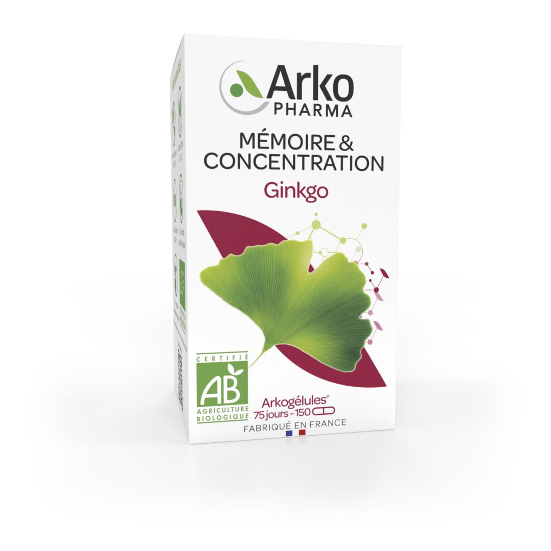 Arkopharma Arkogélules® BIO Ginkgo 150 gélules