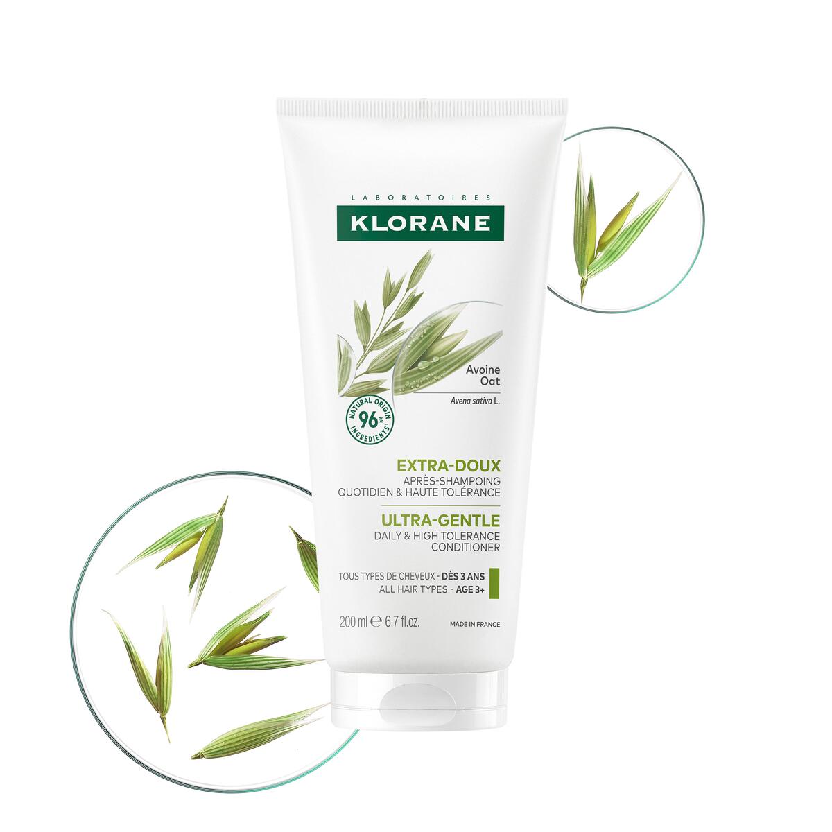 Klorane Extra-doux Après-Shampoing quotidien et haute-tolérance 50 ml