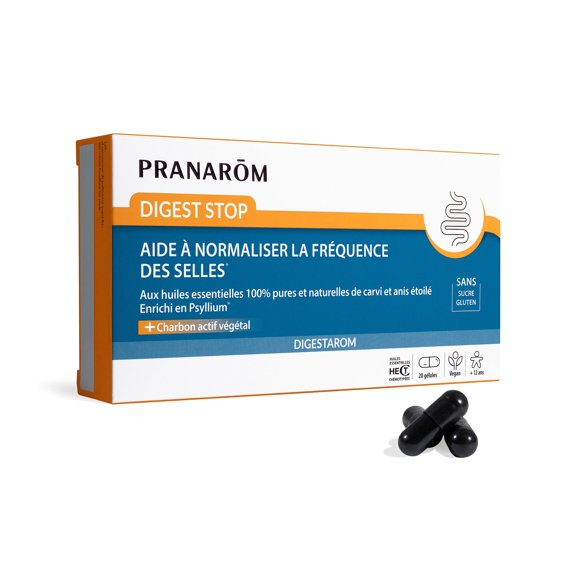 Pranarôm Gélules Digest stop - aident à normaliser la fréquence des selles