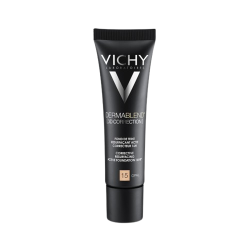 Vichy Dermablend Fond DE Teint Resurfaçant 3D Correction Haute Couvrance SPF 25 Teinte 55 Bronze