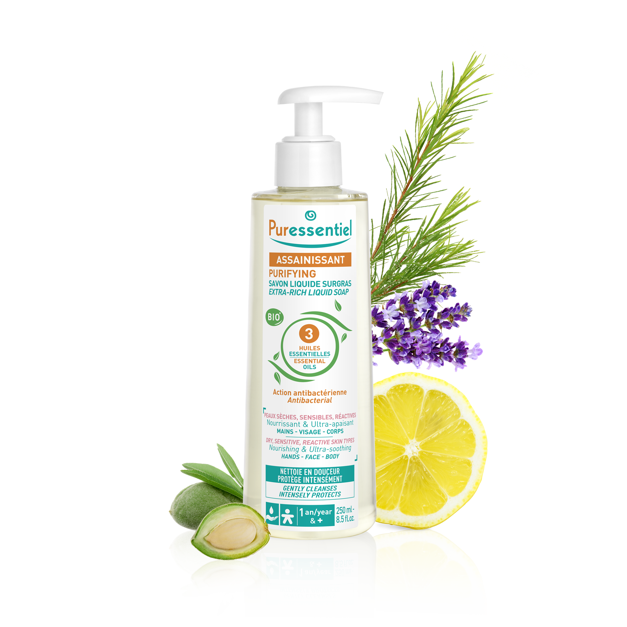 Puressentiel Savon liquide surgras 250 ml