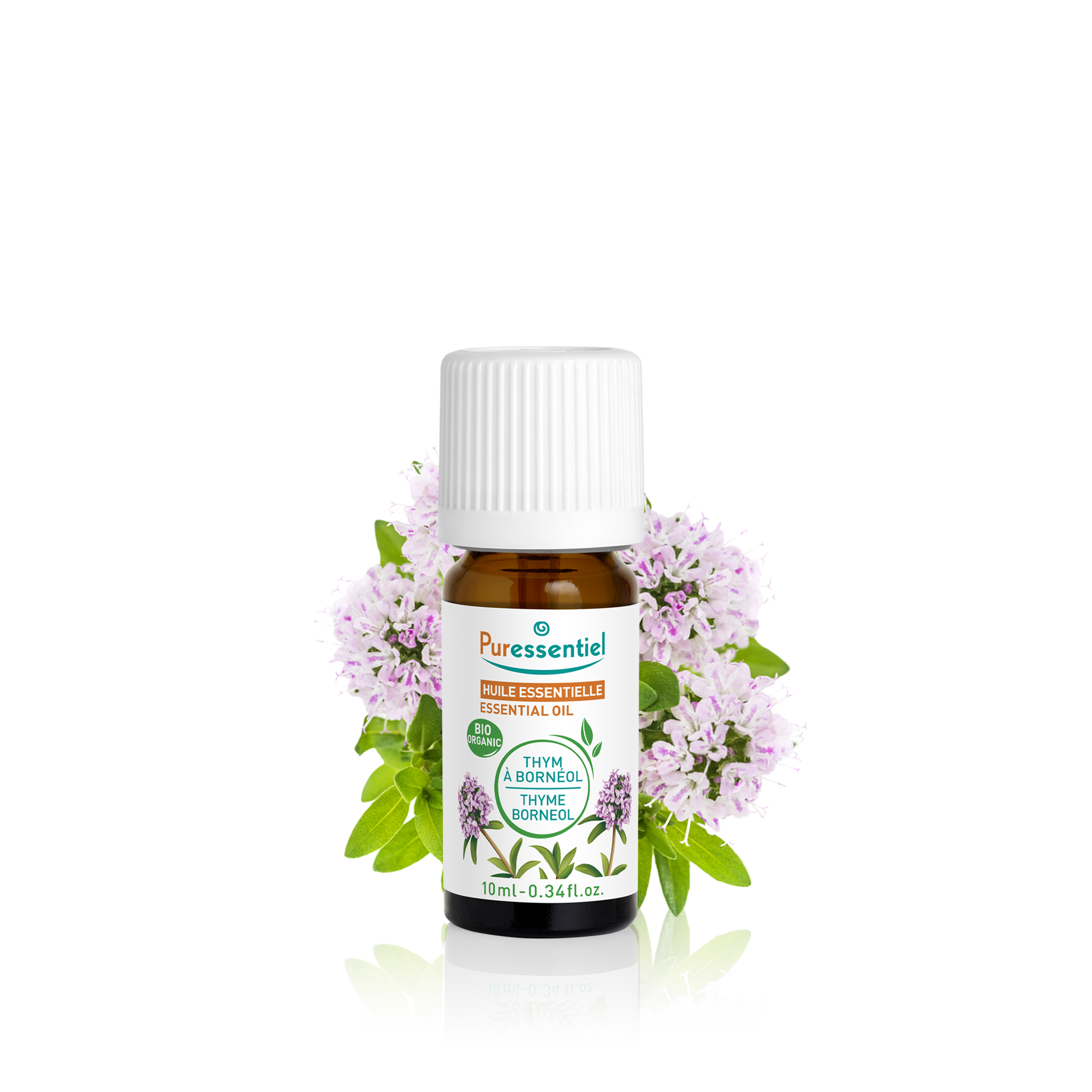 Puressentiel Huile essentielle Thym à bornéol BIO 10 ml