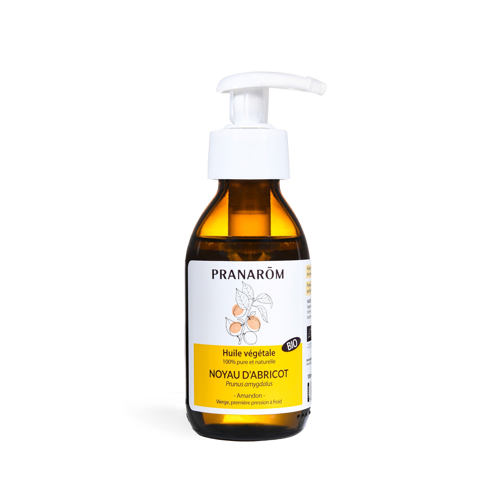 Pranarôm Huile végétale de Noyau d'abricot vierge BIO 100 ml