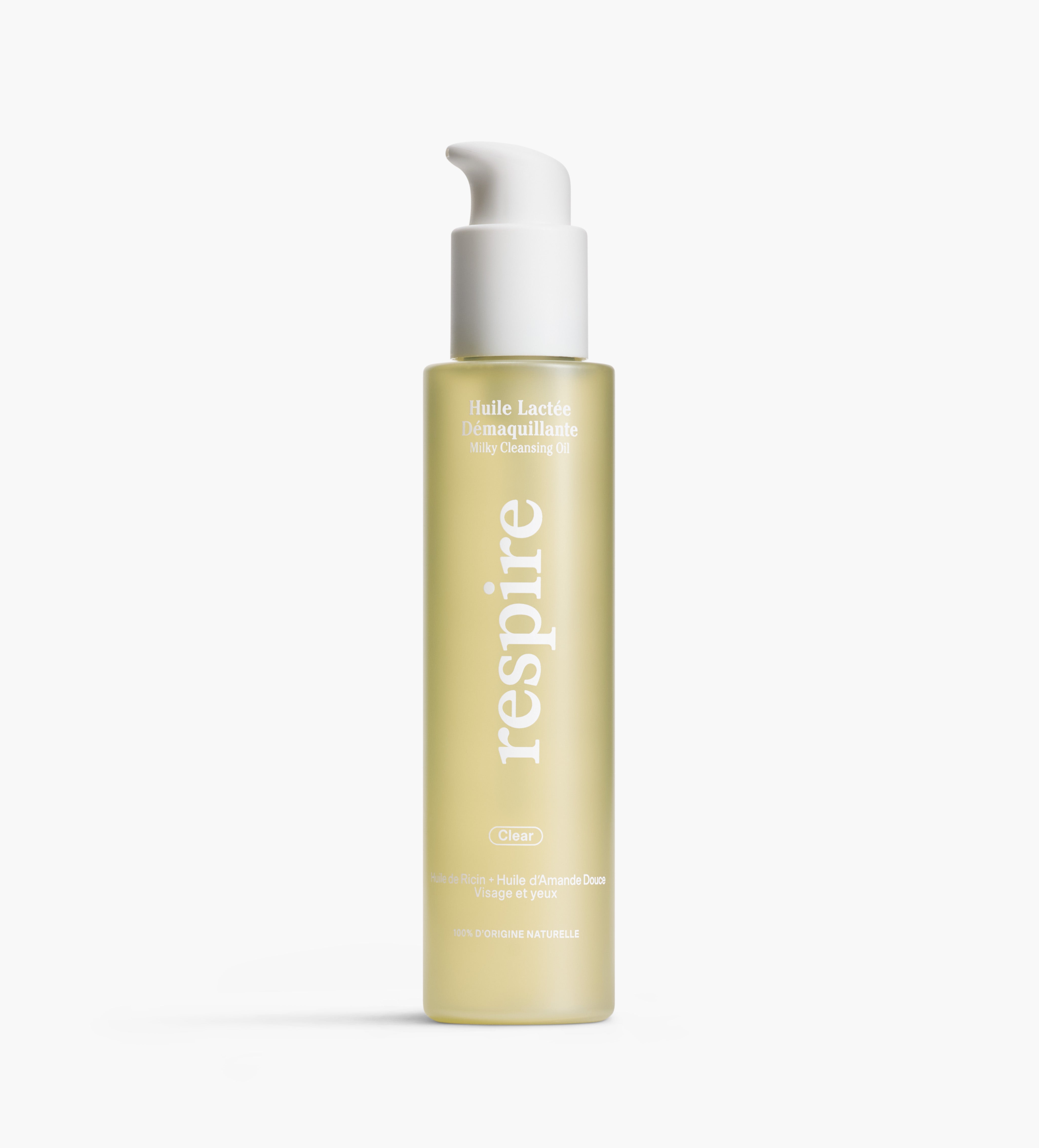 Respire Huile lactée démaquillante 150 ml