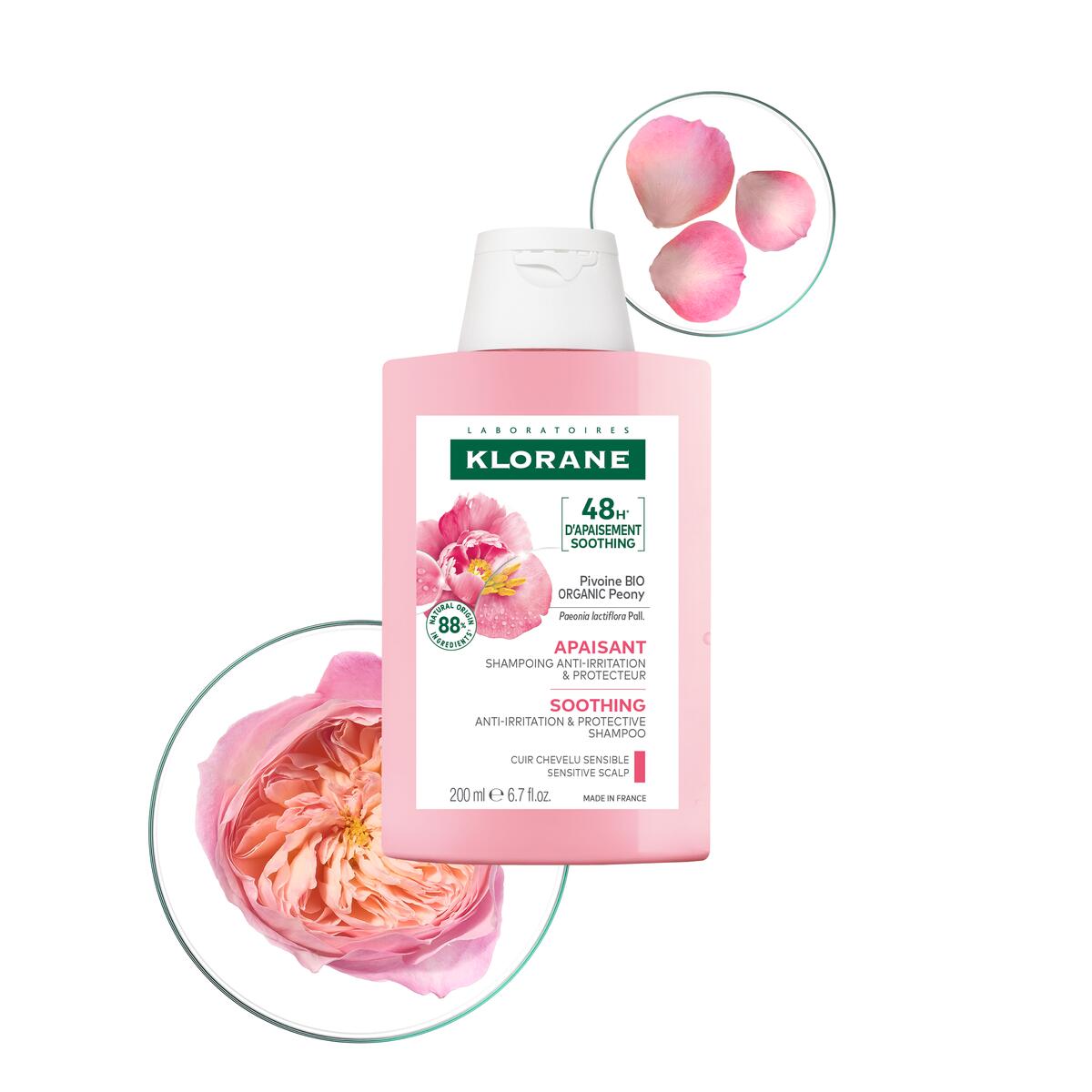 Klorane Apaisant Shampoing anti-irritation et protecteur 400 ml