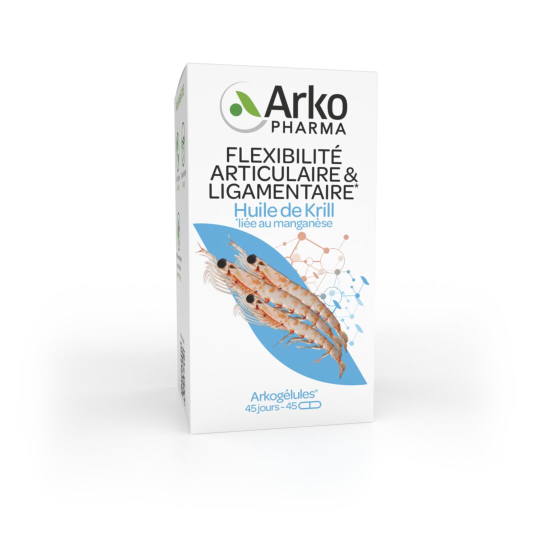 Arkopharma Arkogélules® Huile de Krill et Manganèse 45 capsules