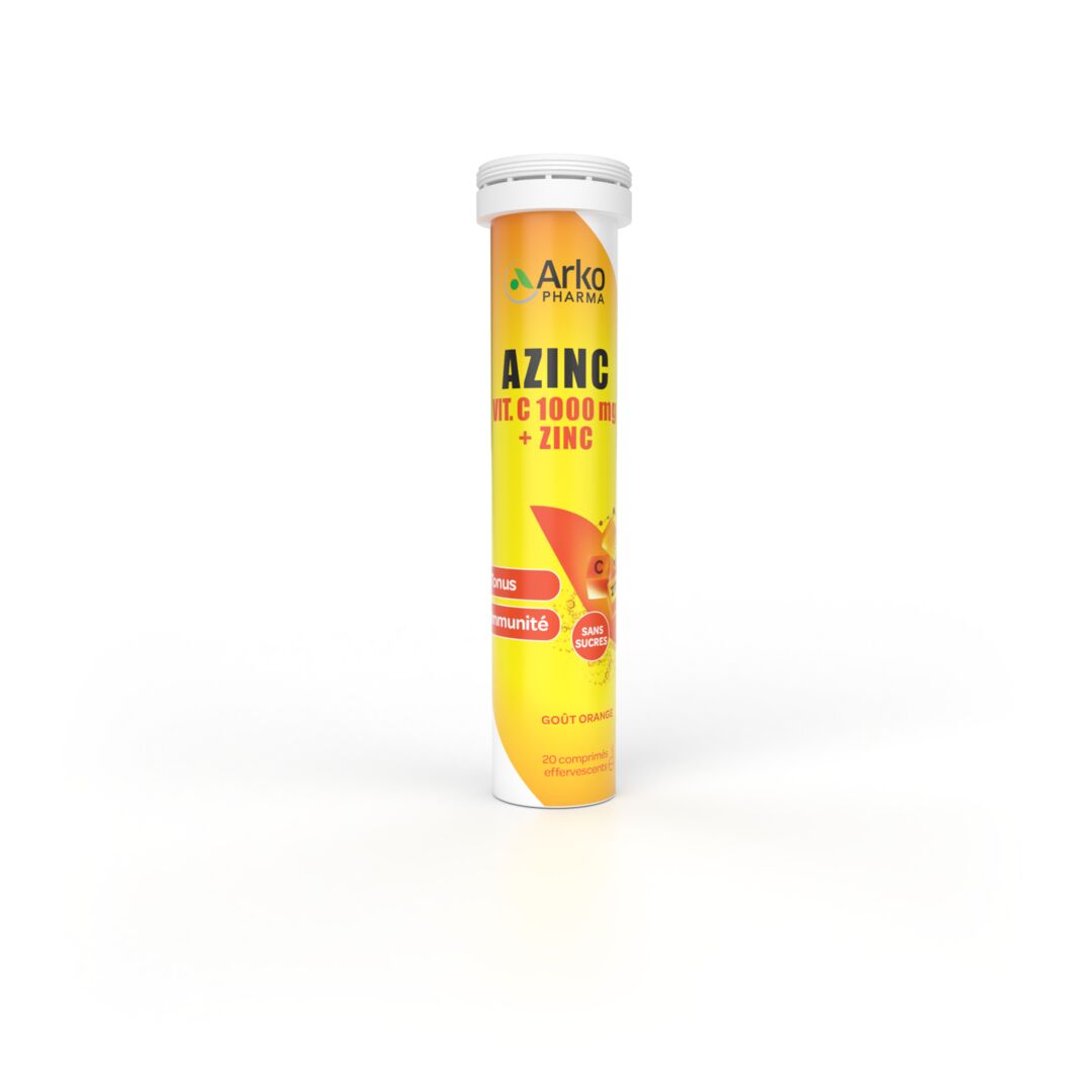 Arkopharma Azinc® VIT.C 1000 mg + Zinc 20 comprimés