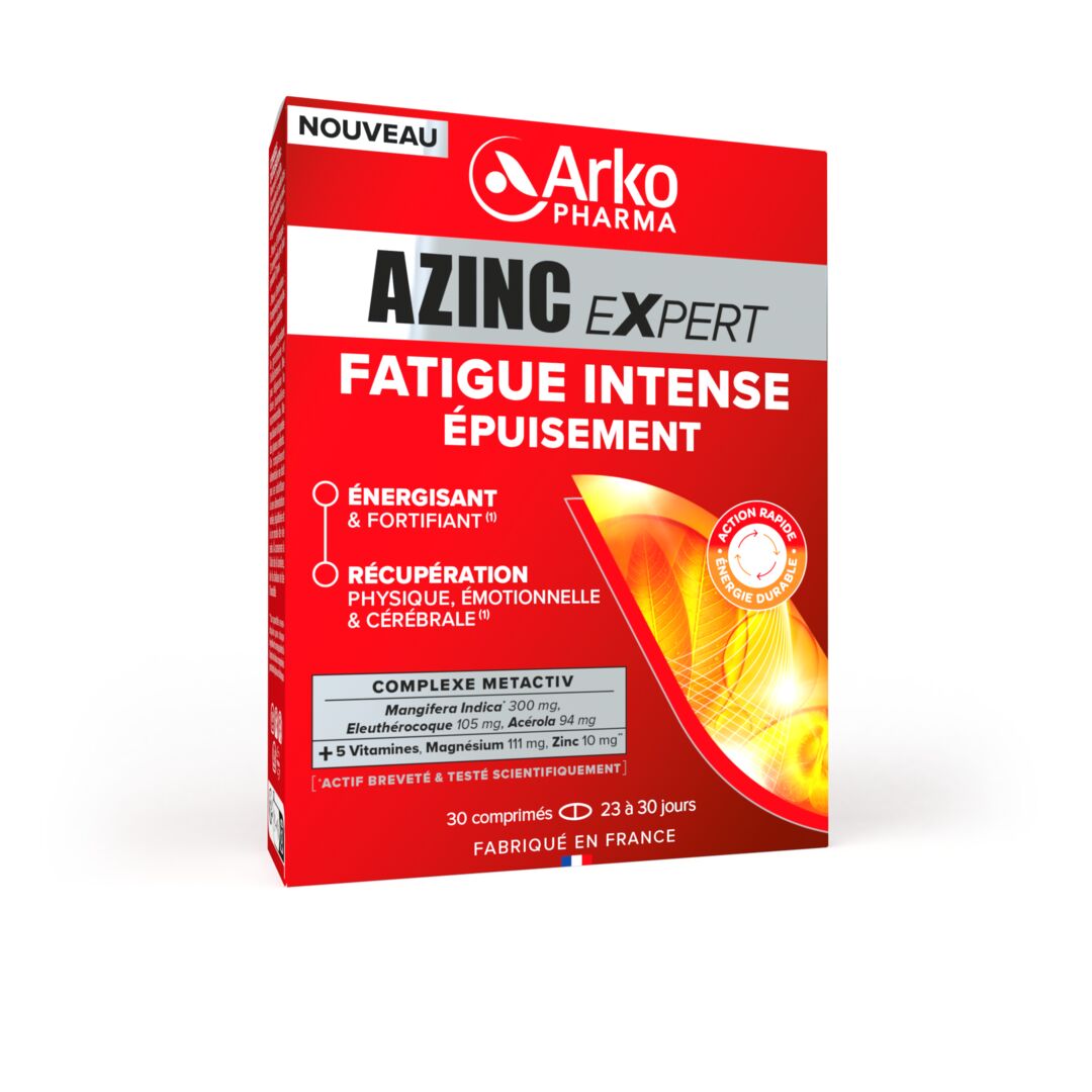 Arkopharma Azinc Expert Fatigue Intense Epuisement