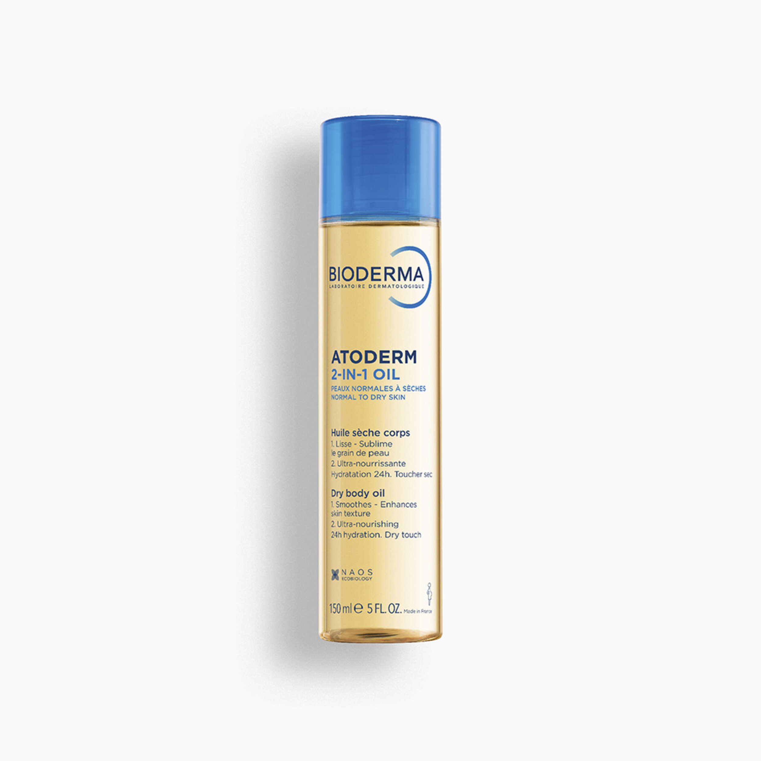 Bioderma Atoderm Huile sèche corps 2-en-1 150 ml