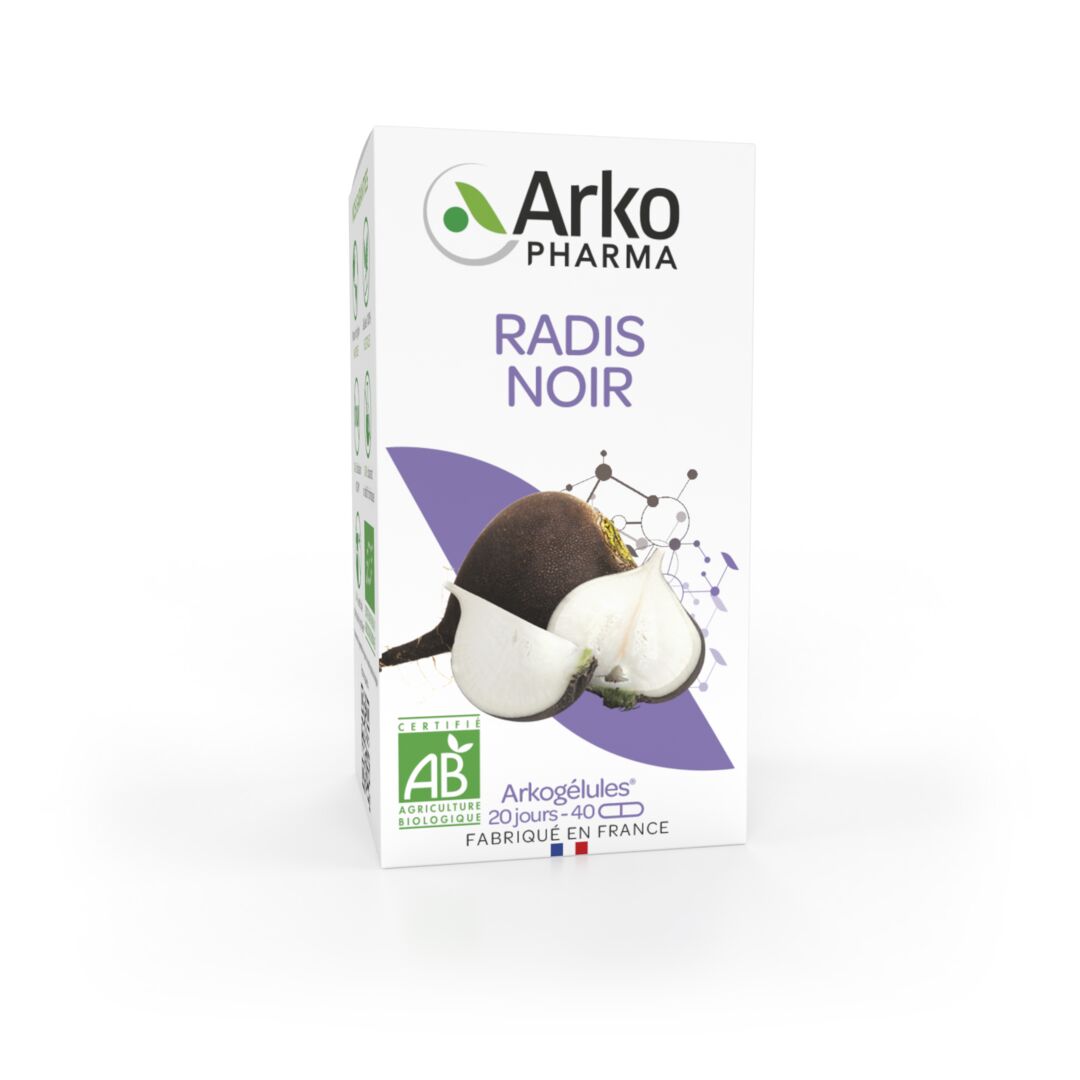 Arkopharma Arkogélules® BIO Radis Noir 40 gélules