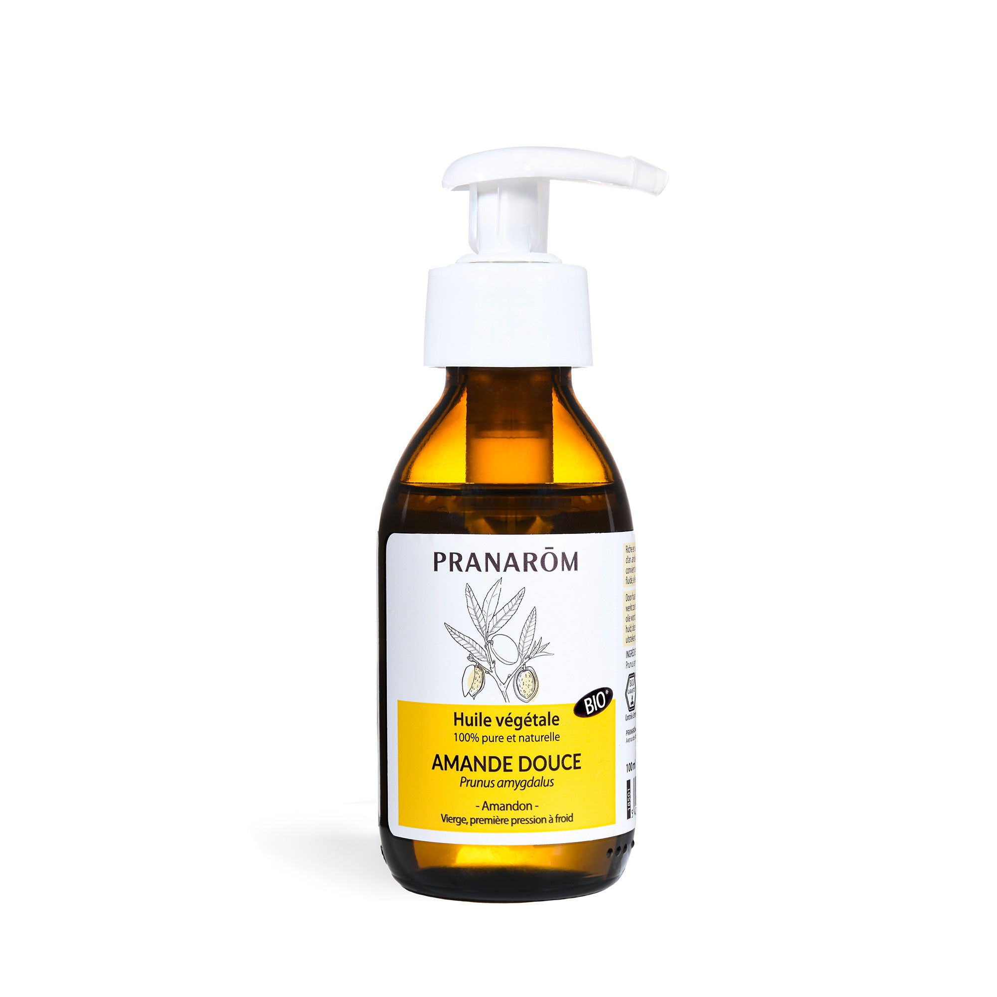 Pranarôm Huile végétale d'Amande douce 100 ml BIO