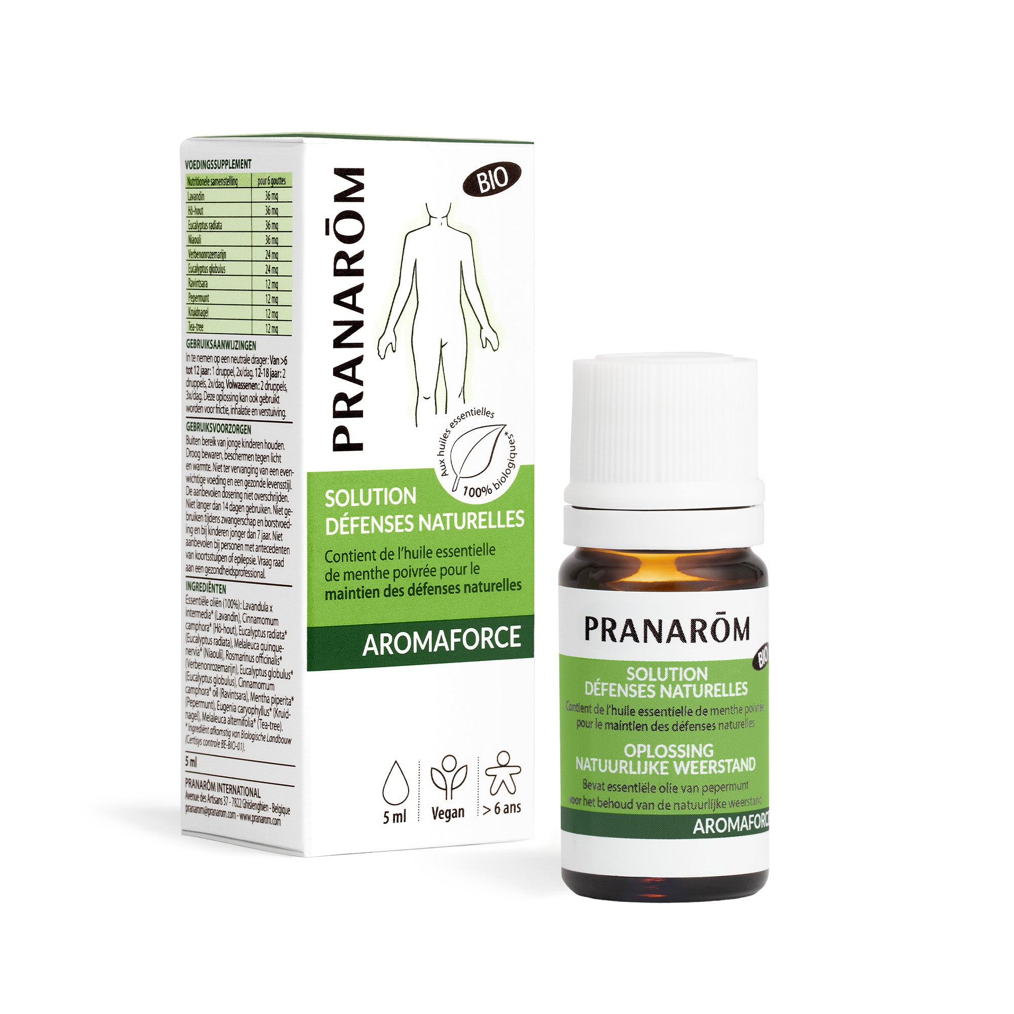 Pranarôm Solution - Défenses naturelles BIO 5 ml