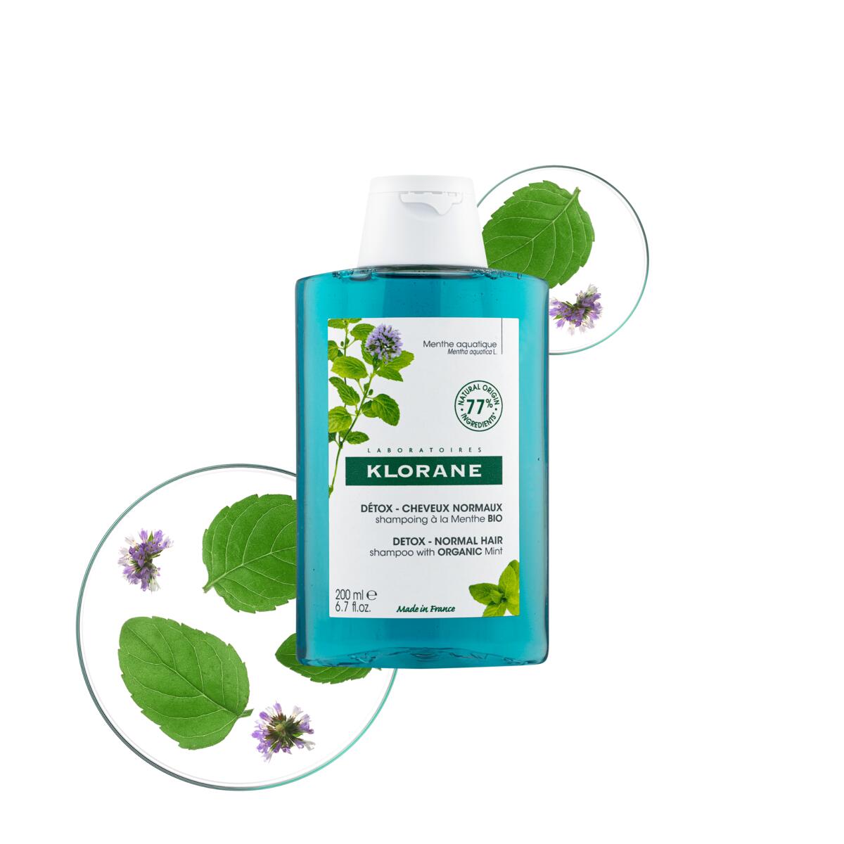 Klorane Detox Shampoing rafraichissant et anti-pollution 400 ml