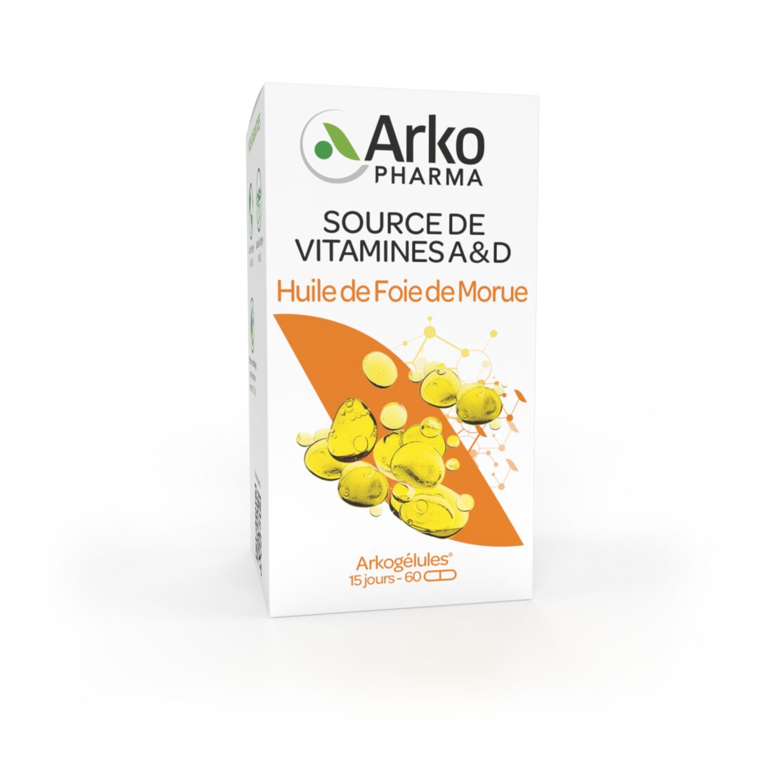 Arkopharma Arkogélules® Huile de Foie de Morue 60 capsules