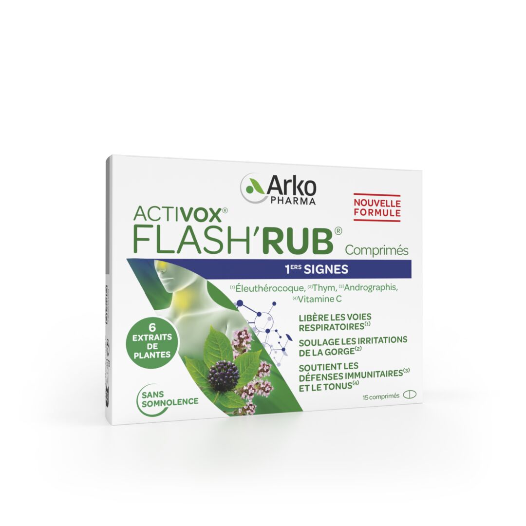 Arkopharma Activox® Flash'Rub® Comprimés 1ers signes