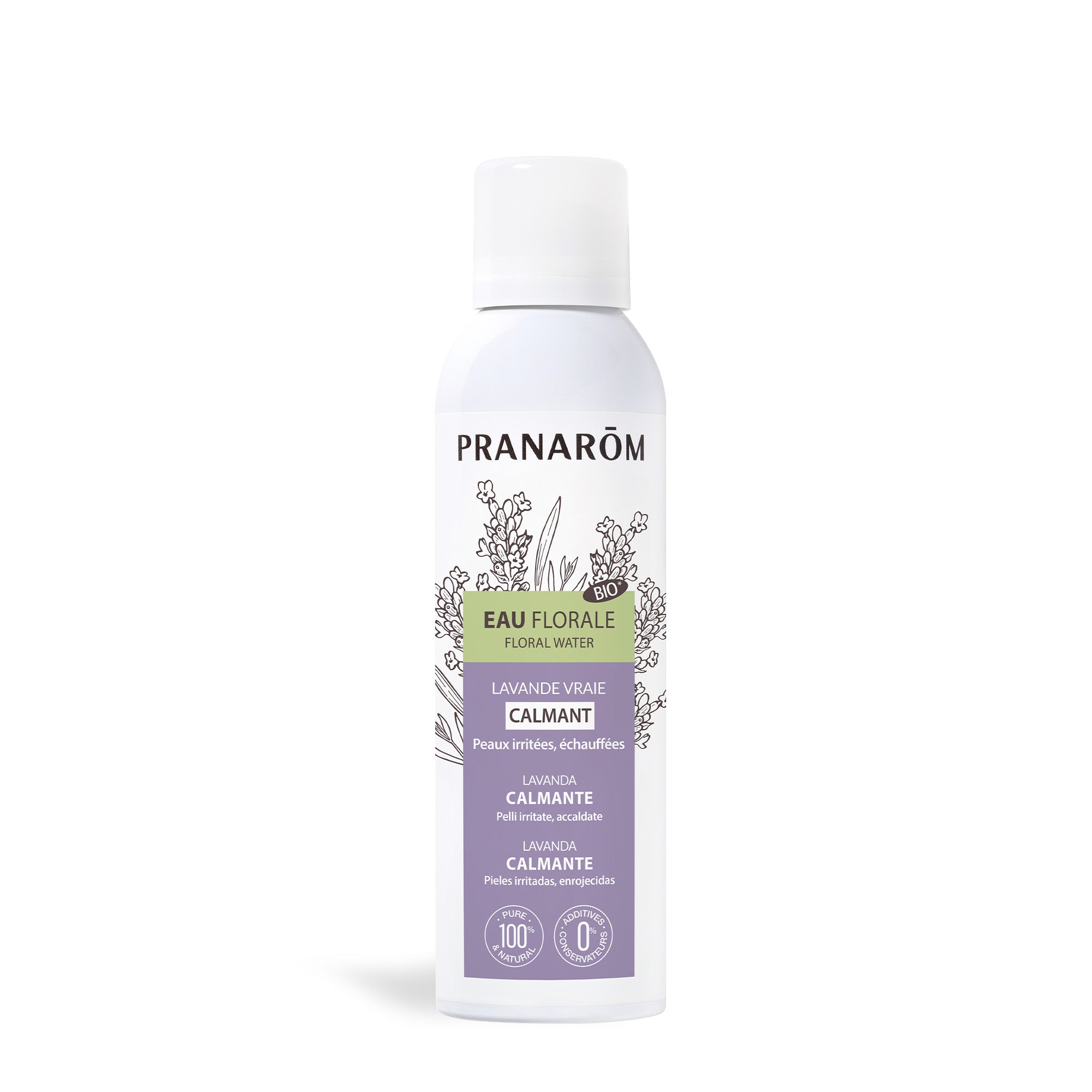 Pranarôm Eau florale de Lavande Vraie BIO 150 ml