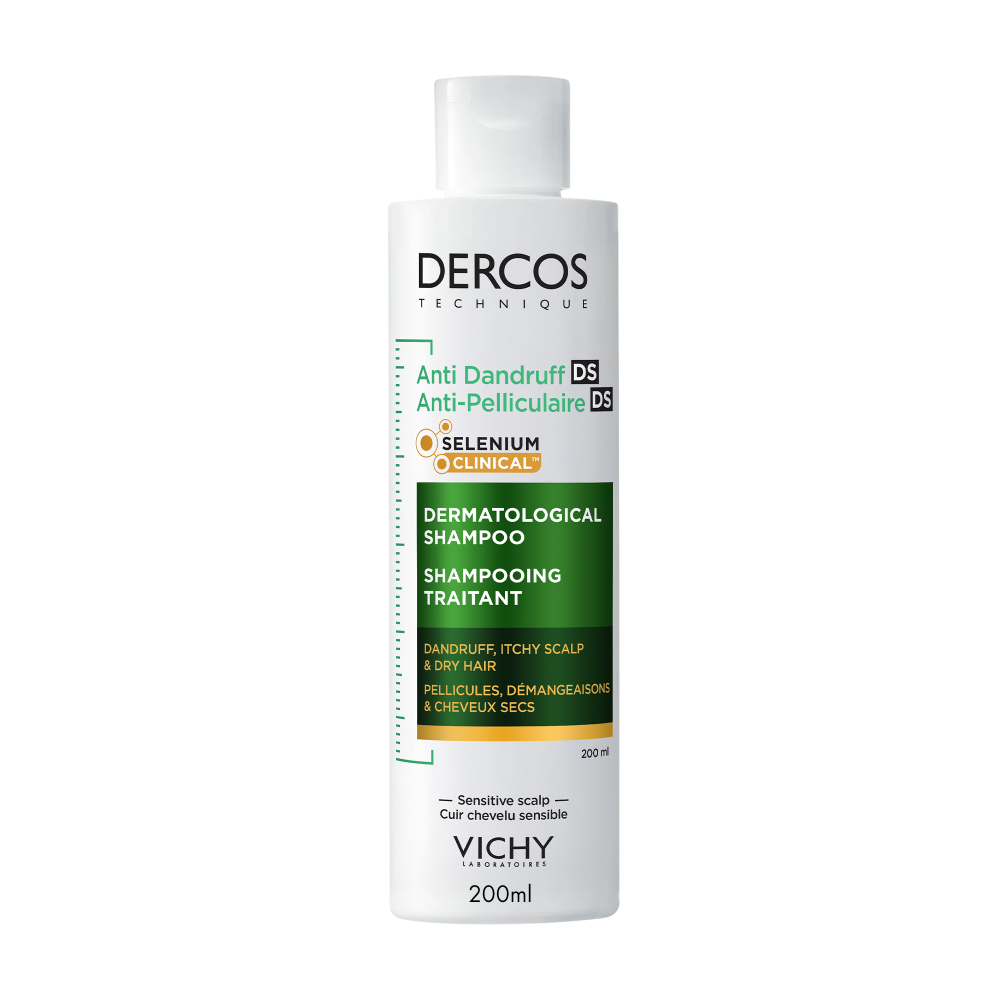Vichy Dercos Dercos Shampooing Anti-pelliculaire DS - Cheveux Secs 390 ml