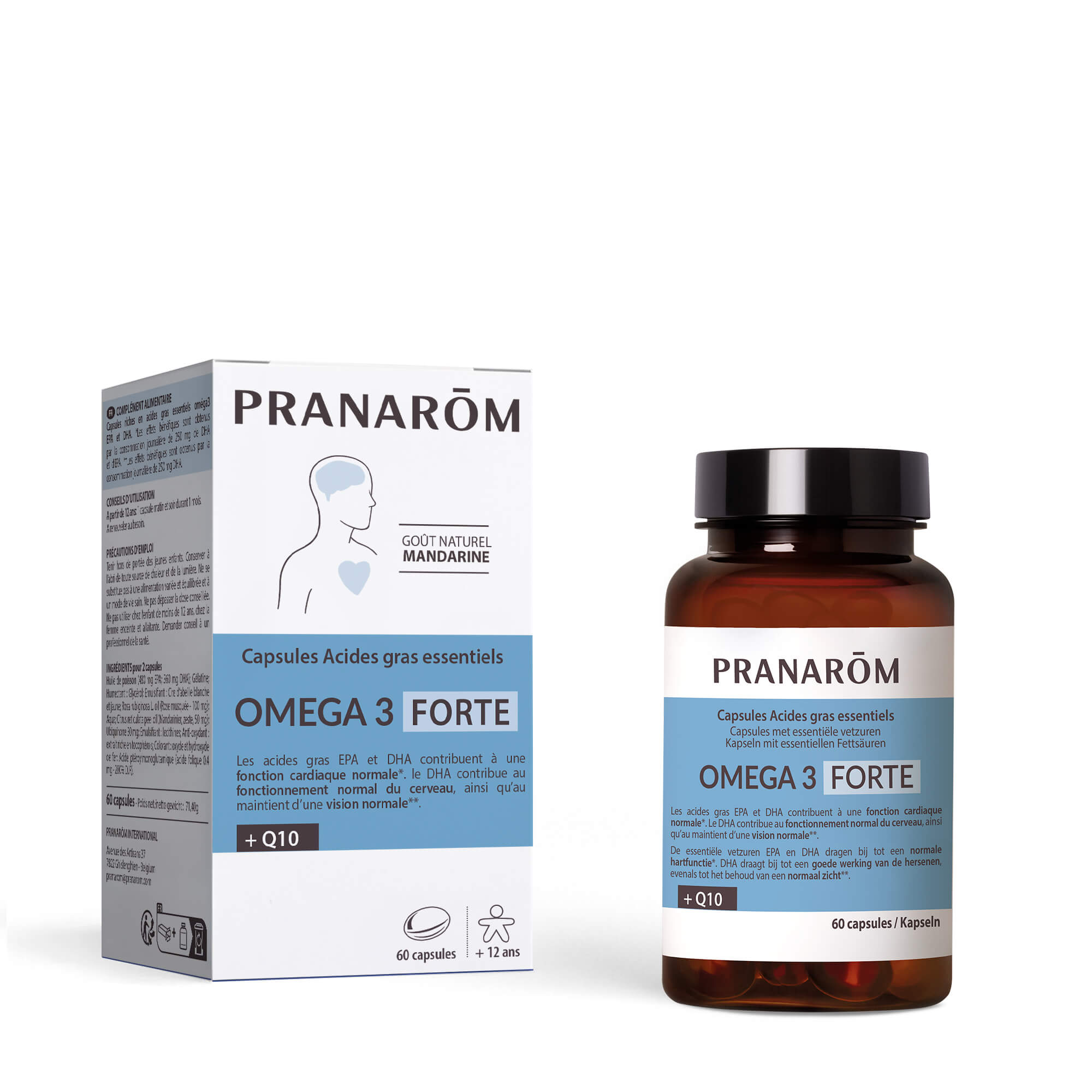 Pranarôm Capsules d'Omega 3 - Forte BIO 60 capsules